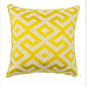 Madison Home Decorative Pillow 60x60 cm Paris Yellow Set